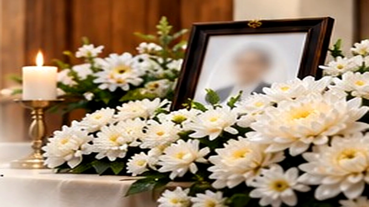 가족 중심의 추모 공간을 표현한 가족장례 이미지